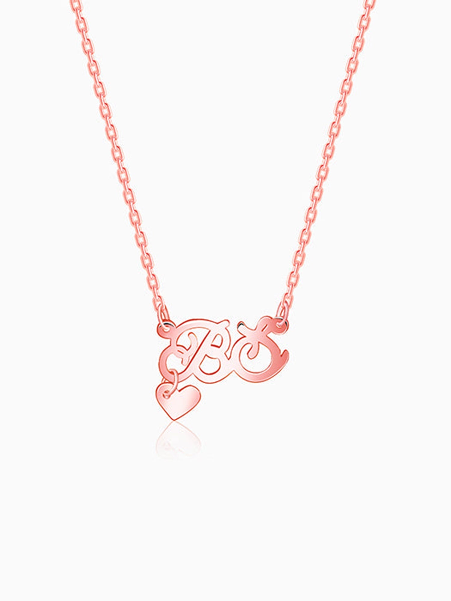 Rose Gold Personalised Eternal Necklace