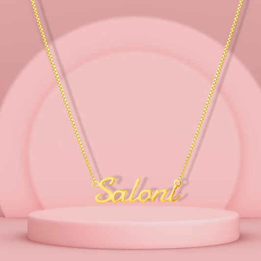 Personalised Golden Regalia Pendant