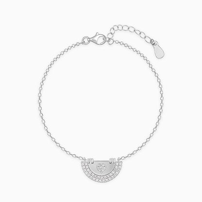 Silver Personalised Boundless Love Bracelet