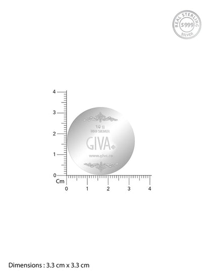 Personalised Silver 999 Heartfelt Wish Coin 10g