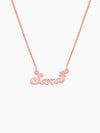Rose Gold Personalised Self Love Pendant