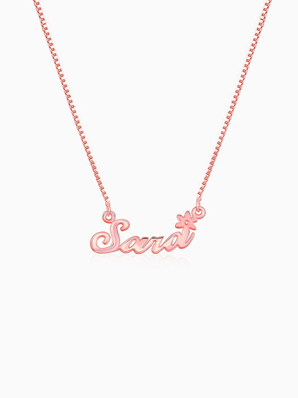 Rose Gold Personalised Self Love Pendant