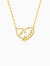 Gold Personalised Forever Yours Pendant