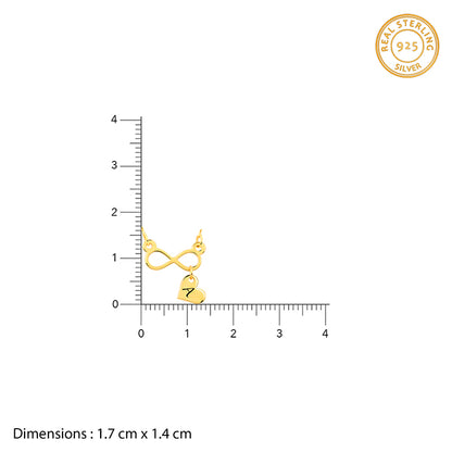 Golden Personalised Endless Echo Necklace