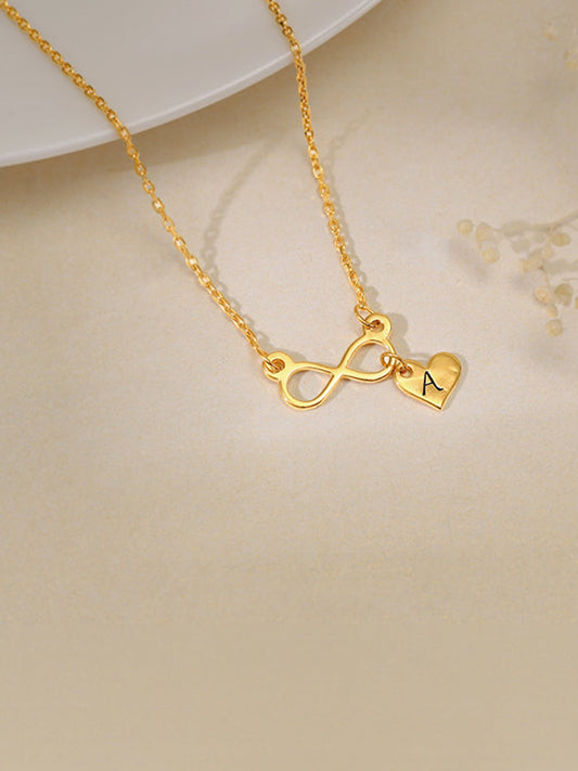 Golden Personalised Endless Echo Necklace