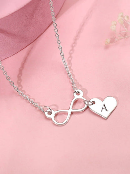 Silver Personalised Endless Echo Necklace
