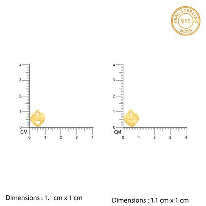  Golden Dual Heart Name Personalised Necklace  - personalised necklace for women