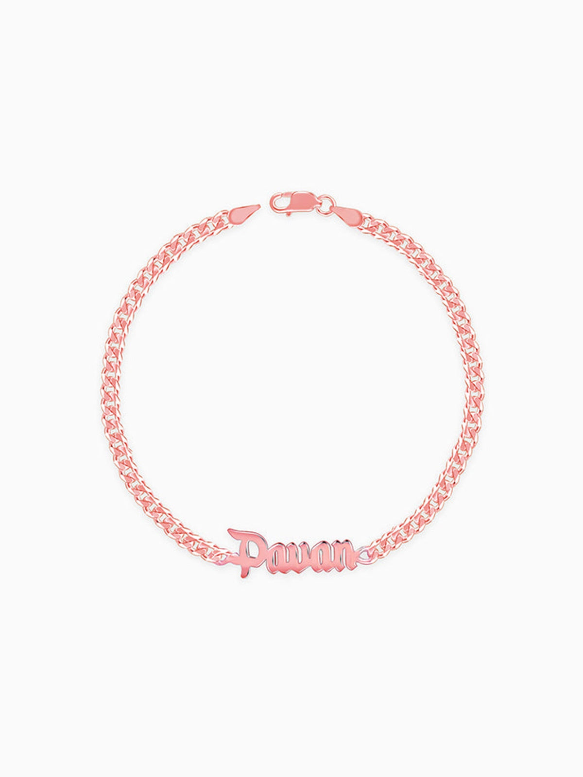 Rose Gold Personalised Timeless Classic Bracelet For Him