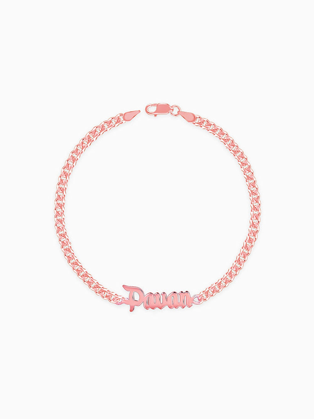 Rose Gold Personalised Timeless Classic Bracelet For Him
