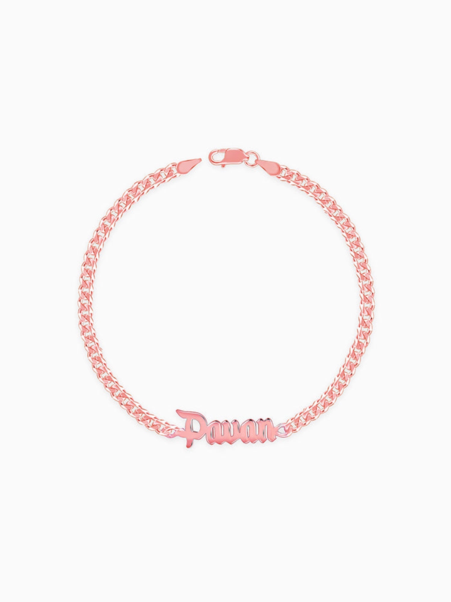 Rose Gold Personalised Timeless Classic Bracelet For Him