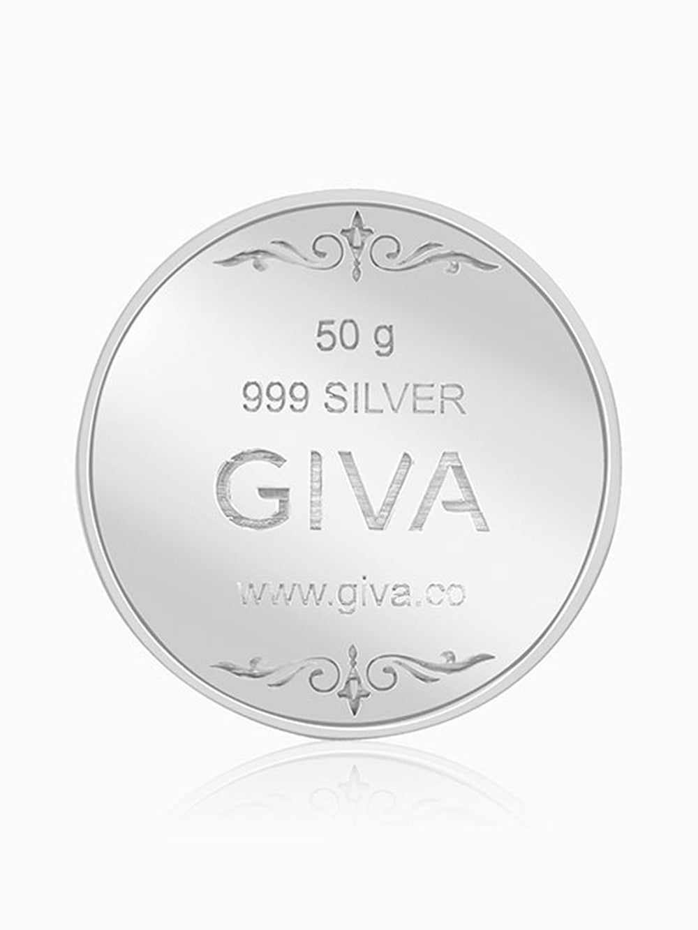 Silver Personalise in Hindi Coin- 50g