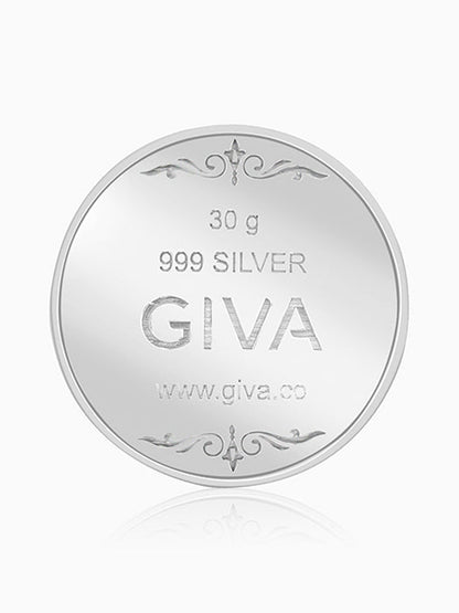 Silver Personalise in Hindi Coin- 30g