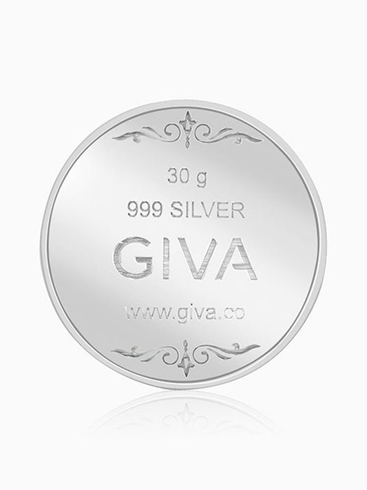 Silver Personalise in Hindi Coin- 30g