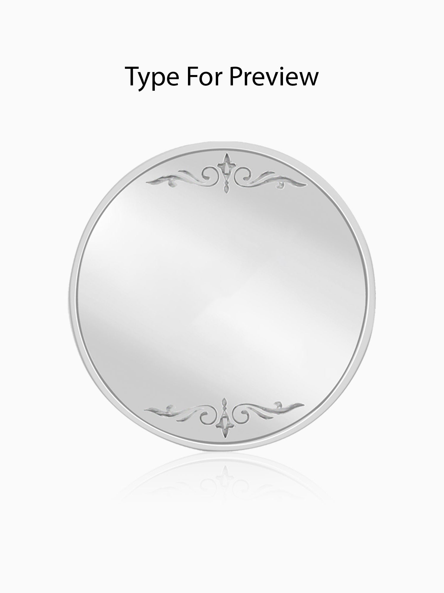 Silver Personalise in Hindi Coin- 30g