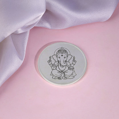 Silver Personalised Ganesha Coin - 20g