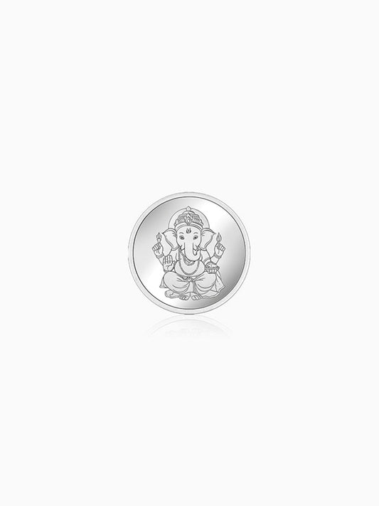 Silver Personalised Ganesha Coin - 20g