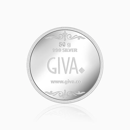 Silver Personalised Always You Coin - 50g