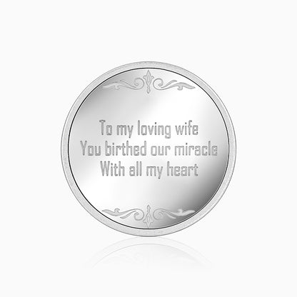 Silver Personalised Always You Coin - 30g
