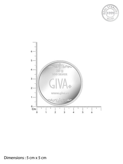 Silver Personalised Always You Coin - 30g