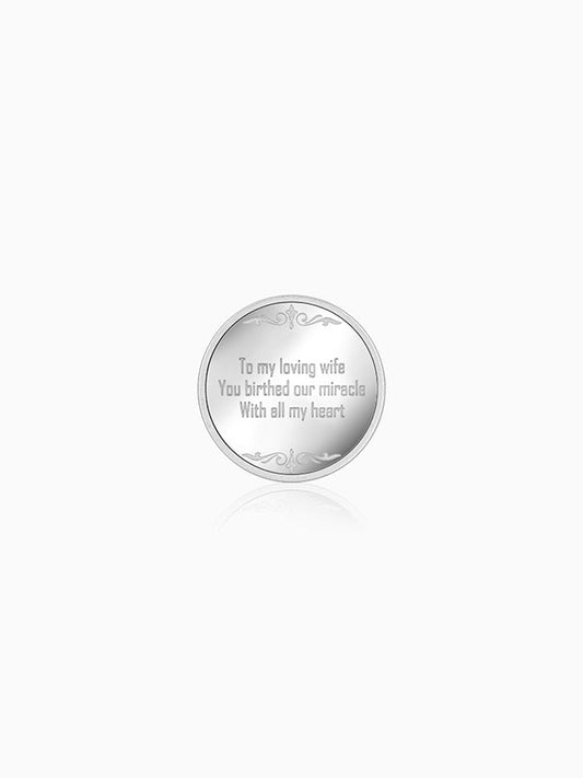Silver Personalised Always You Coin - 20g