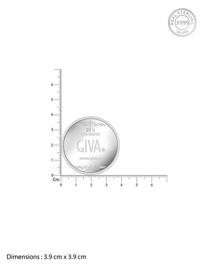 Silver Personalised Always You Coin - 20g