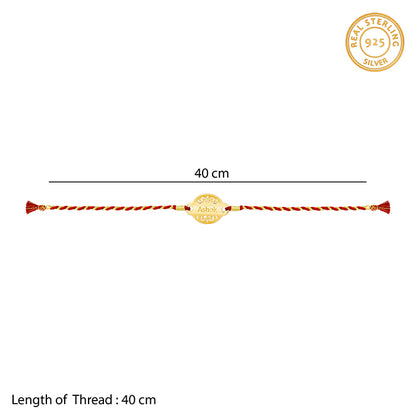 Golden Personalised Bandhan Rakhi