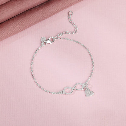 Silver Personalised Timeless Bond Bracelet