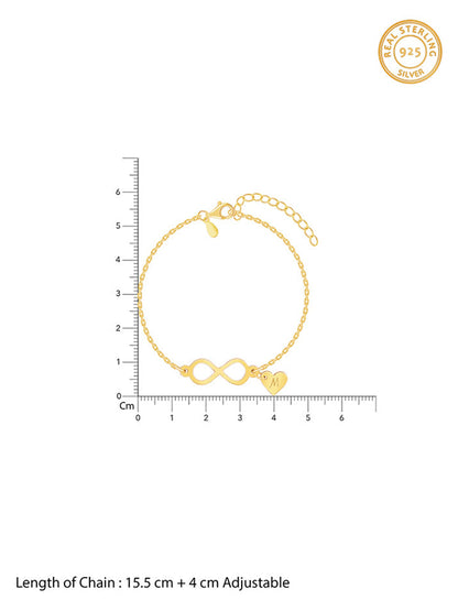 Golden Personalised Timeless Bond Bracelet