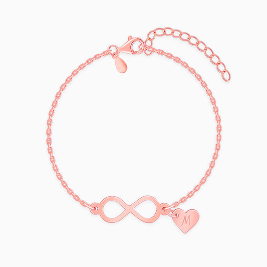 Rose Gold Personalised Timeless Bond Bracelet
