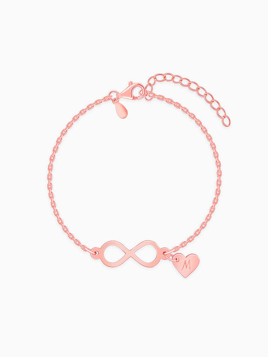 Rose Gold Personalised Timeless Bond Bracelet