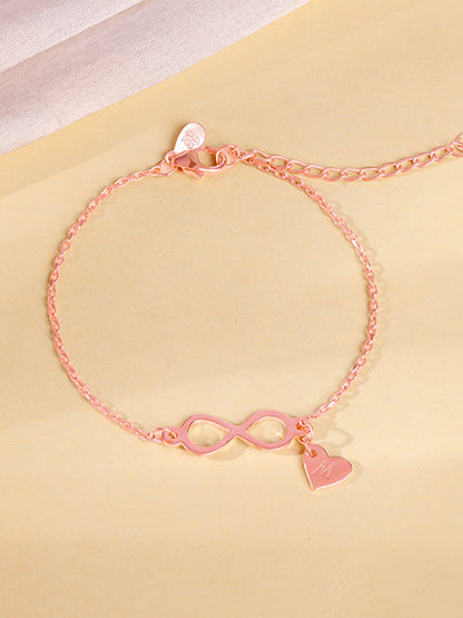 Rose Gold Personalised Timeless Bond Bracelet