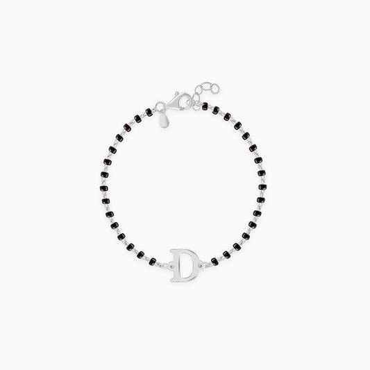 Silver Personalised Initial Nazariya Kids Bracelet (0 - 2 Years)