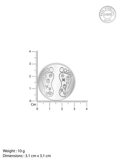 Silver Padam Coin - (10g)