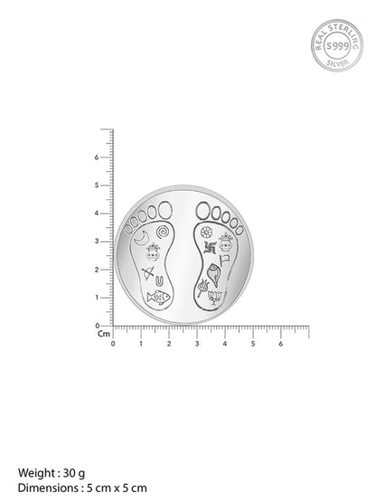 Silver Padam Coin - (30g)