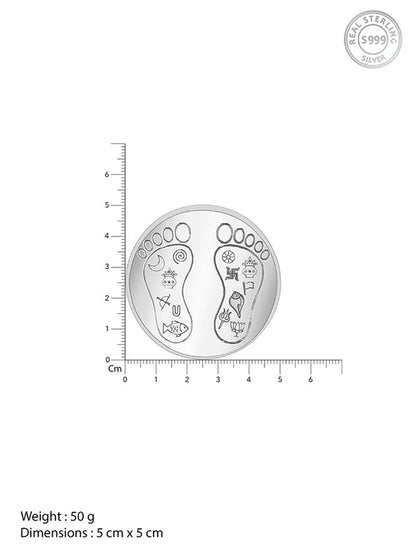 Silver Padam Coin - (50g)