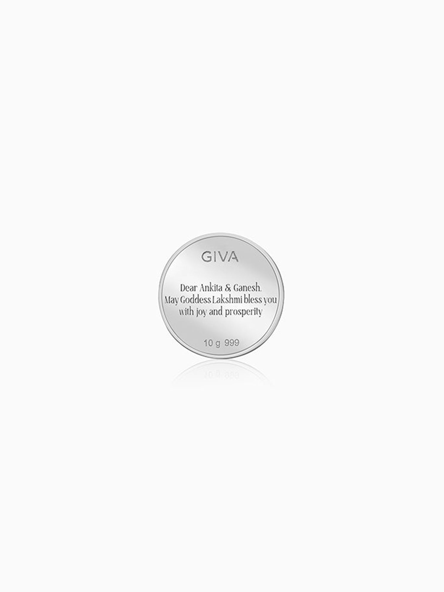 Silver Lakshmi Coin - (10g)