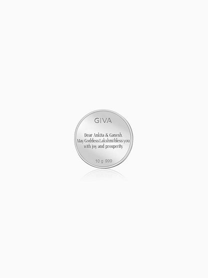 Silver Lakshmi Coin - (10g)