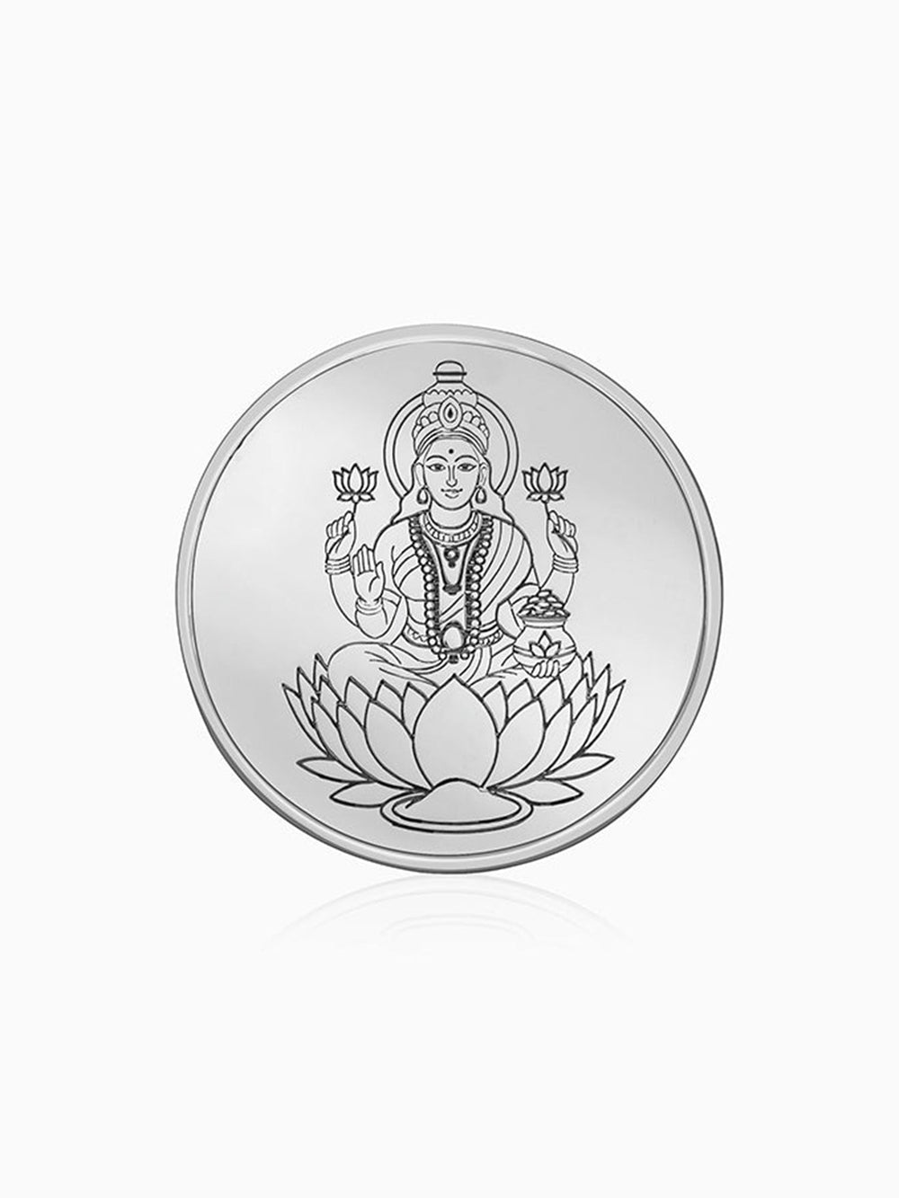 Silver Lakshmi Coin - (30g)