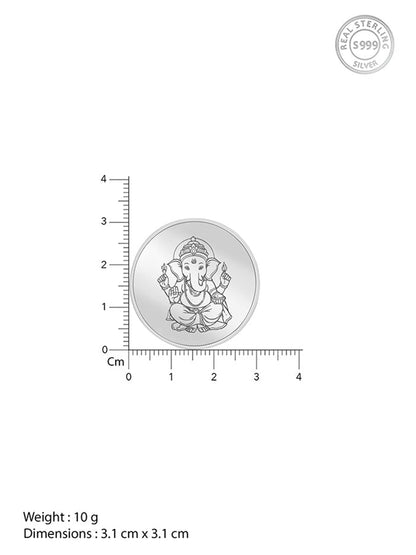 Silver Fortune Coin - (10g)