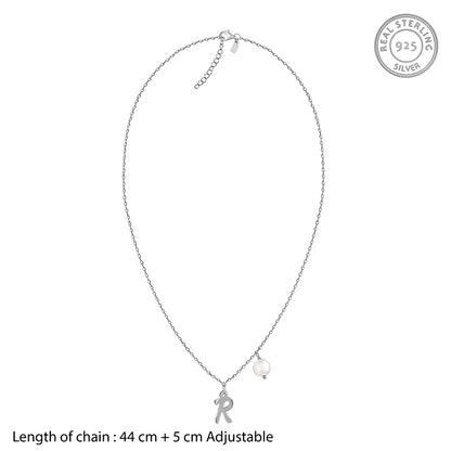 Silver Personalised Chic Necklace