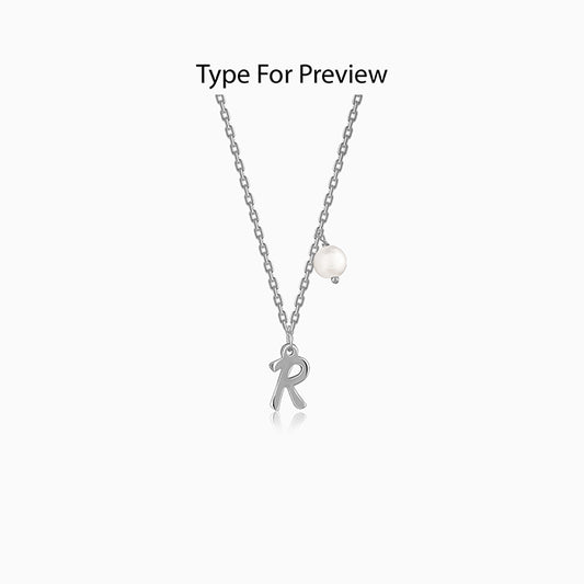 Silver Personalised Chic Necklace