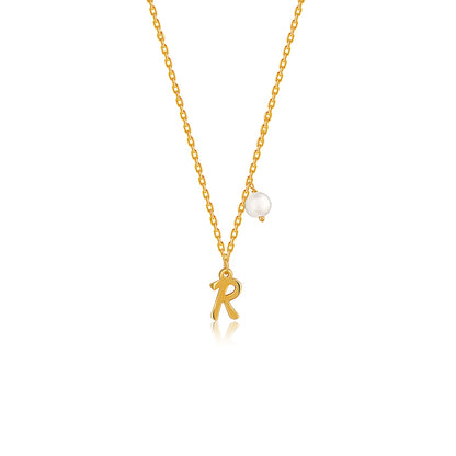 Golden Personalised Chic Necklace