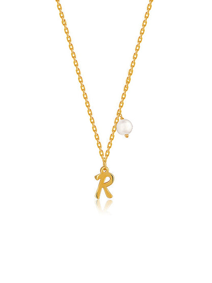 Golden Personalised Chic Necklace