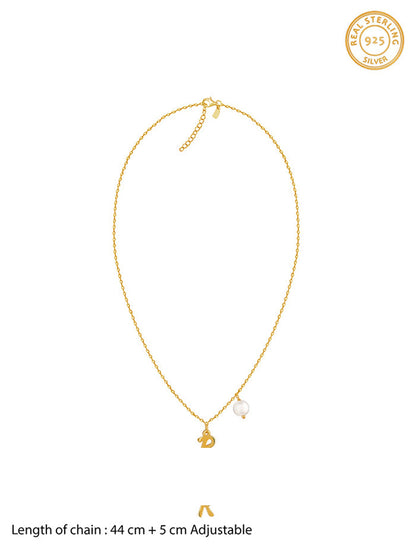 Golden Personalised Chic Necklace