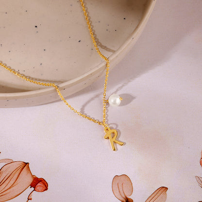 Golden Personalised Chic Necklace