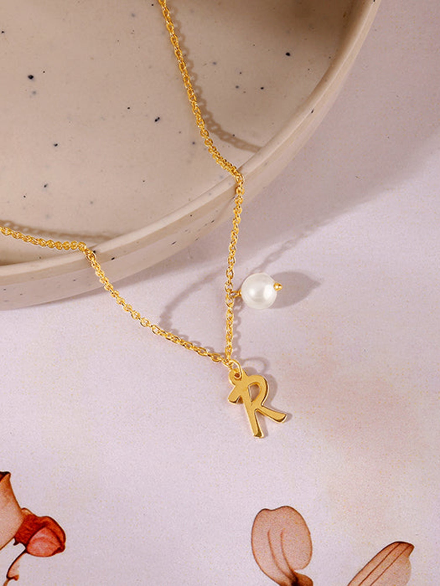 Golden Personalised Chic Necklace