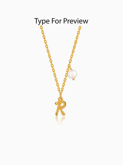 Golden Personalised Chic Necklace