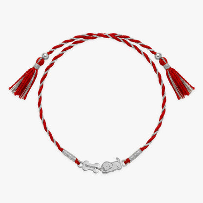 Silver Personalised Doggo Love Rakhi