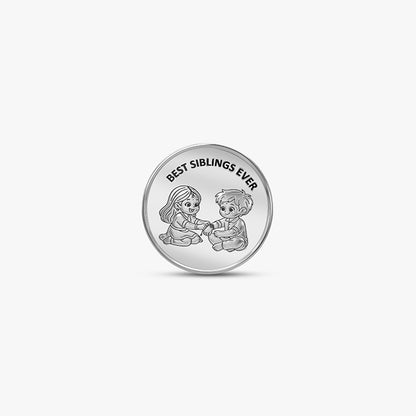 Silver Personalised Siddhidatri Coin - (10g)