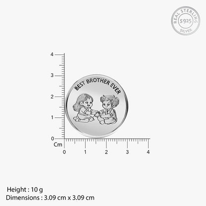 Silver Personalised Siddhidatri Coin - (10g)